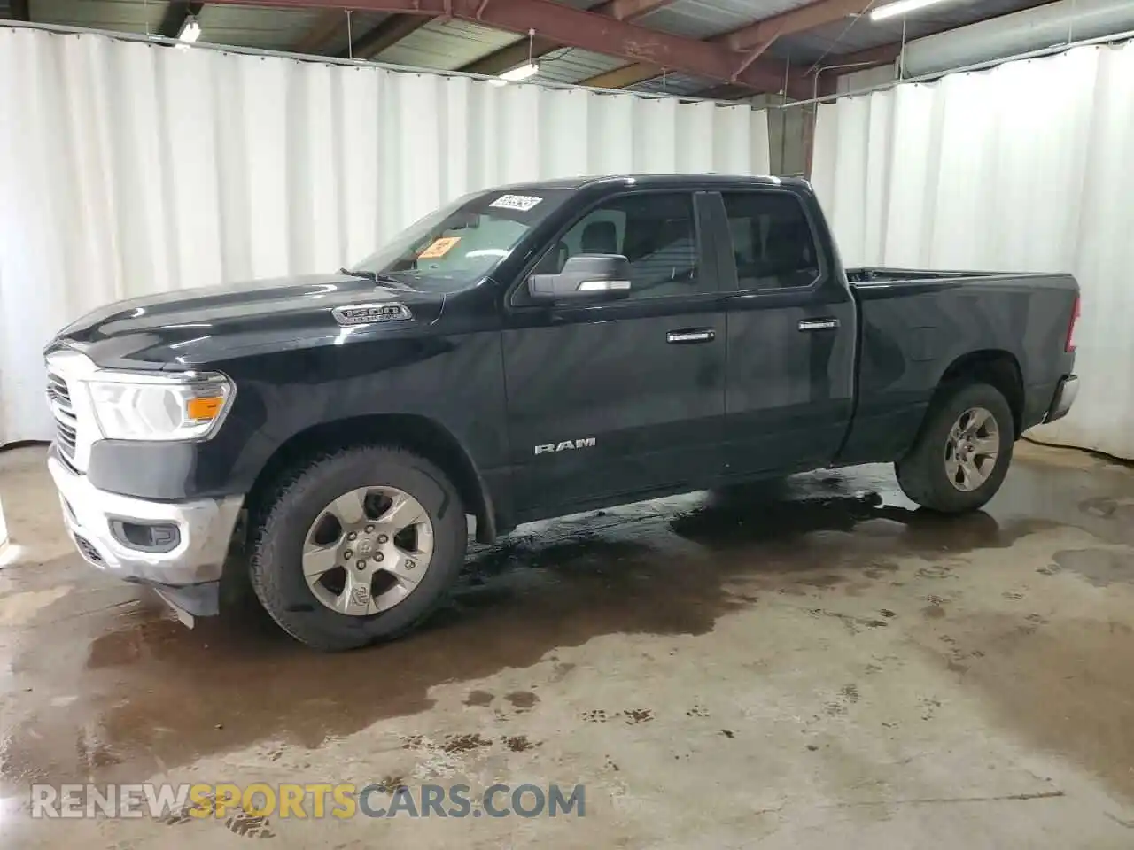 1 Photograph of a damaged car 1C6RREBT0KN828533 RAM 1500 2019
