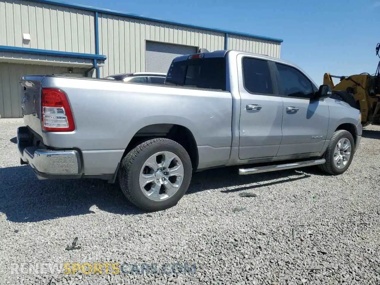 3 fotografías del automóvil dañado 1C6RREBT0KN872001 RAM 1500 2019