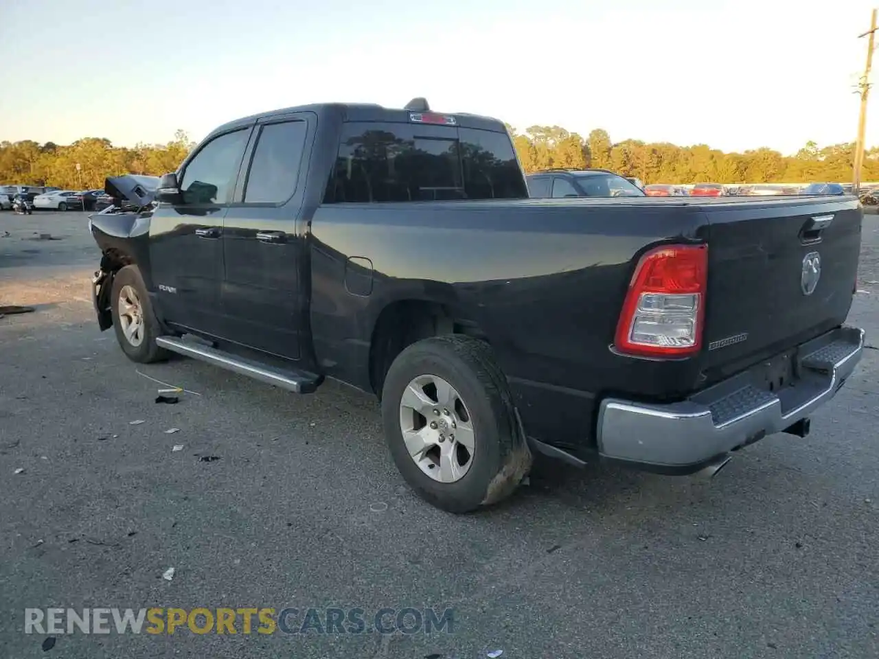 2 Photograph of a damaged car 1C6RREBT9KN827722 RAM 1500 2019