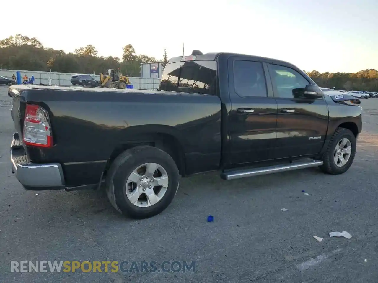 3 Photograph of a damaged car 1C6RREBT9KN827722 RAM 1500 2019