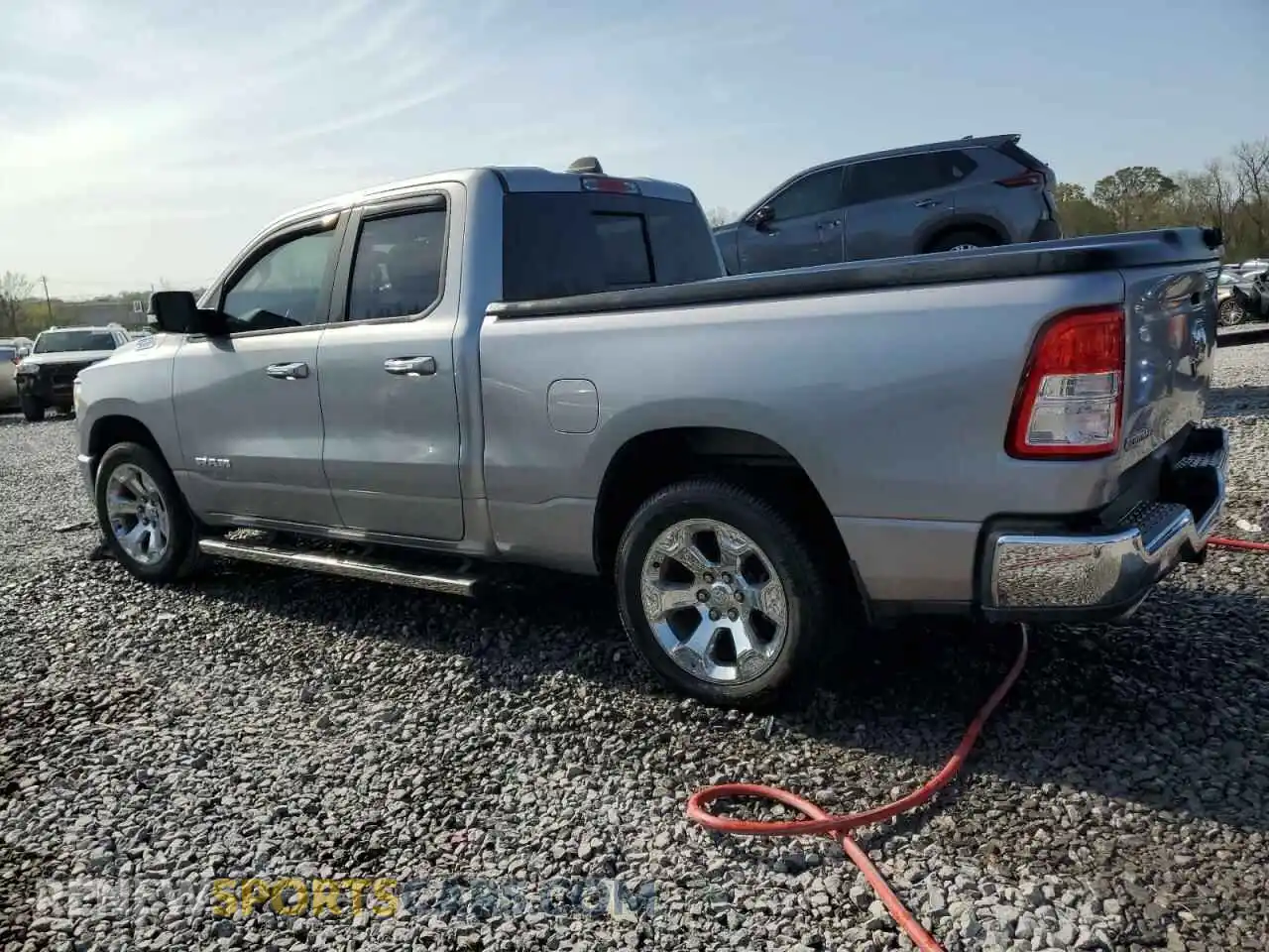 2 Photograph of a damaged car 1C6RREBTXKN884012 RAM 1500 2019