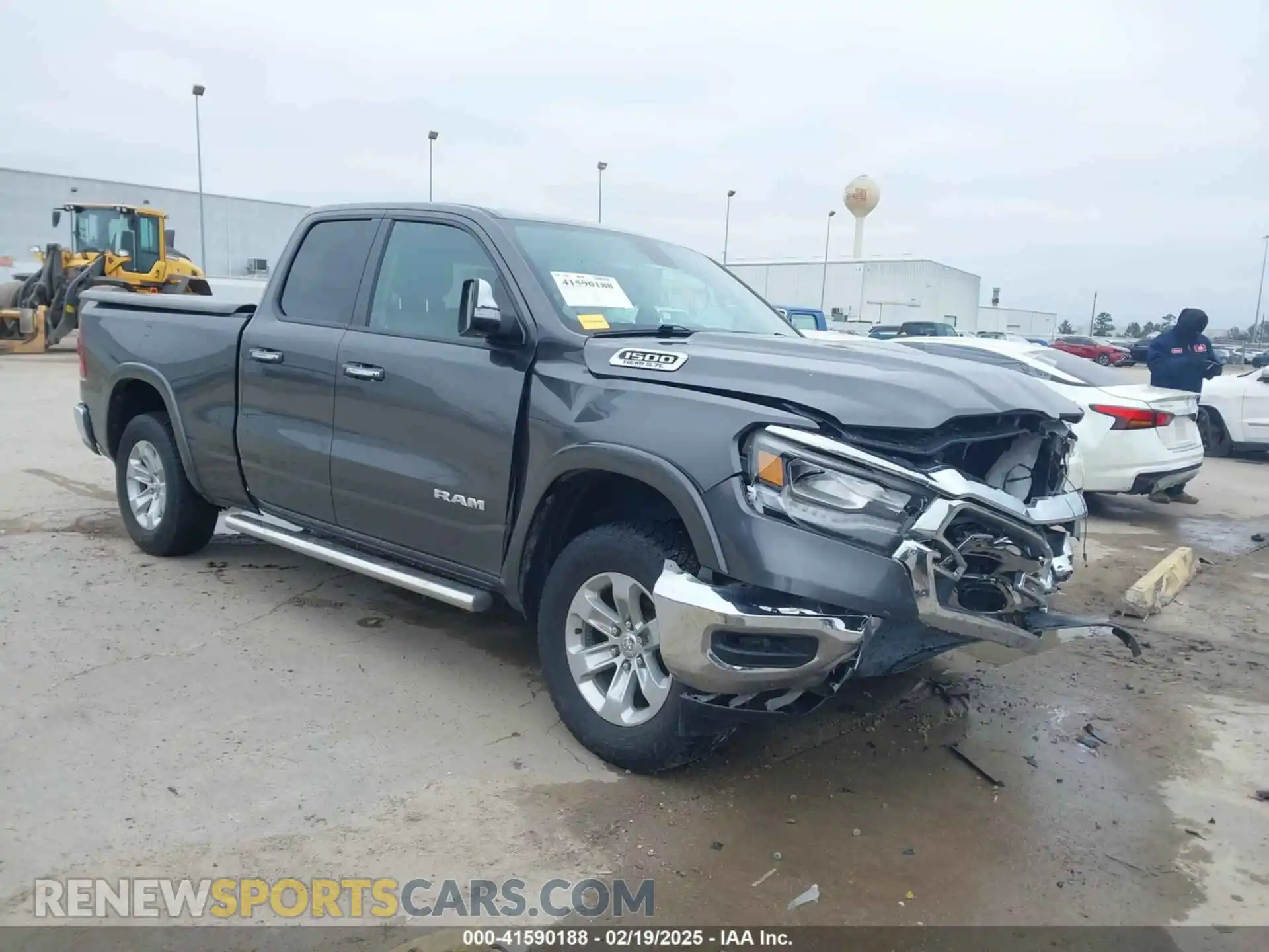 1 Photograph of a damaged car 1C6RREDT4KN522707 RAM 1500 2019