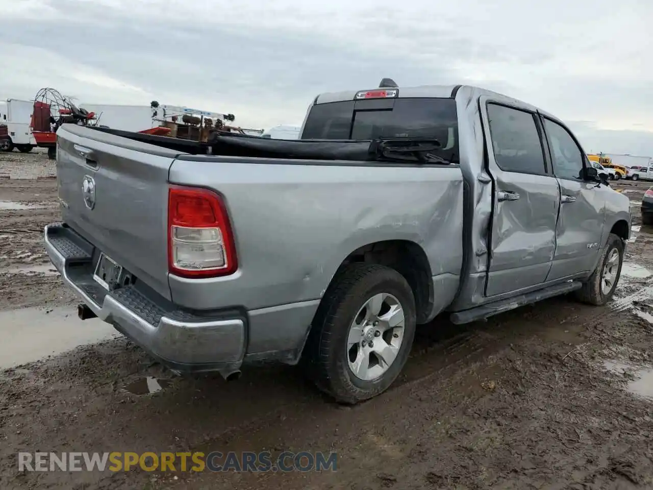 3 Photograph of a damaged car 1C6RREFG0KN751353 RAM 1500 2019