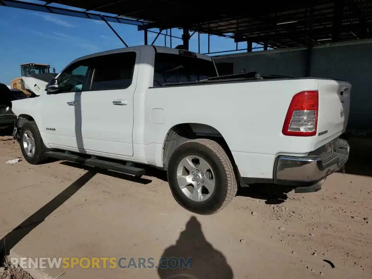 2 Photograph of a damaged car 1C6RREFT0KN684914 RAM 1500 2019