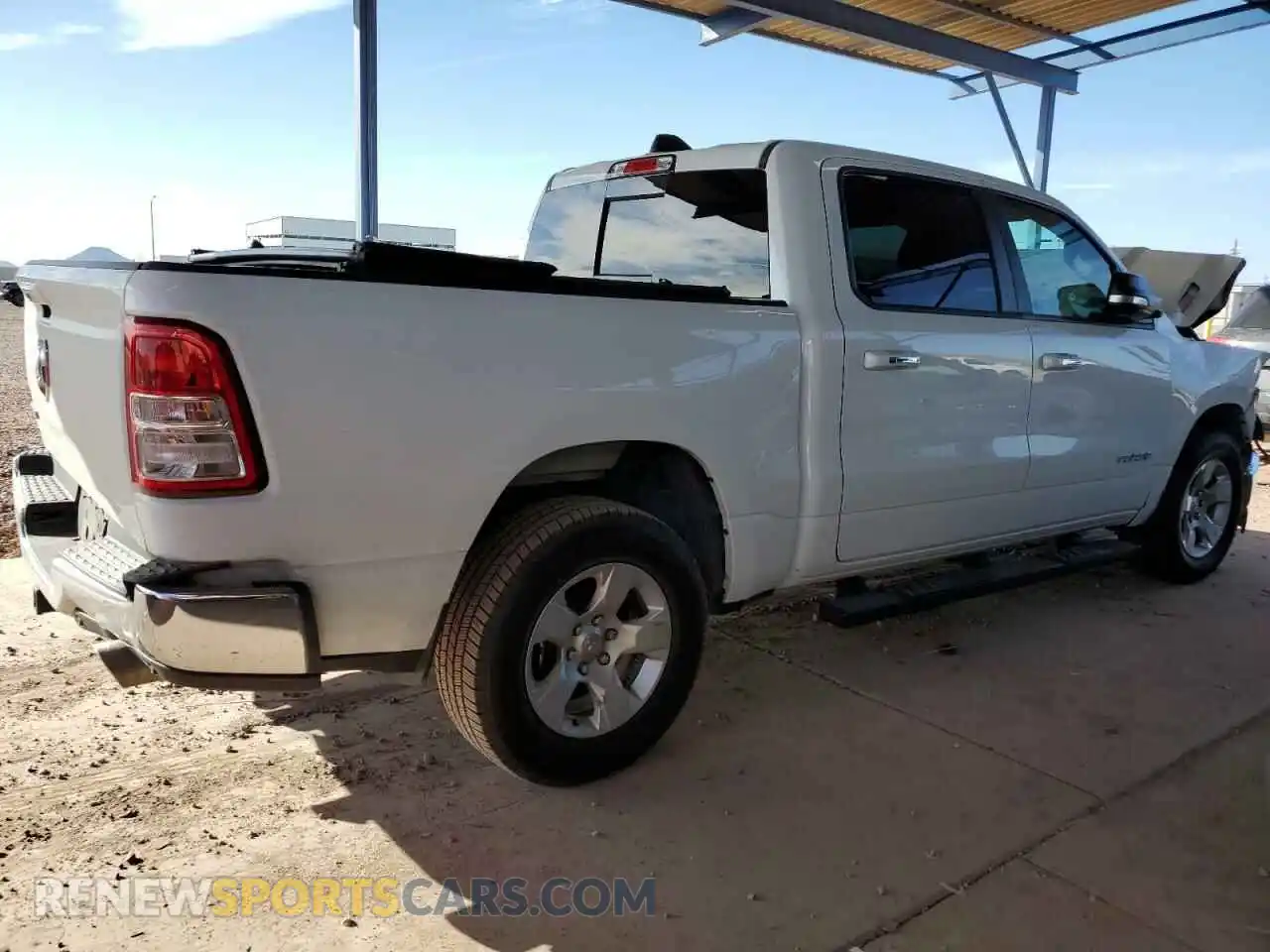 3 Photograph of a damaged car 1C6RREFT0KN684914 RAM 1500 2019