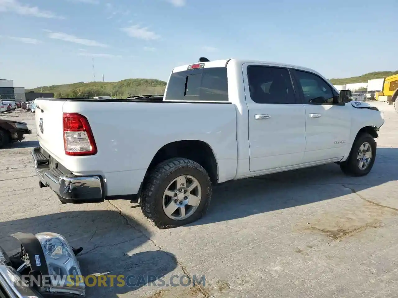 3 Photograph of a damaged car 1C6RREFT9KN601531 RAM 1500 2019