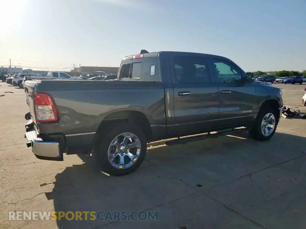 3 Photograph of a damaged car 1C6RREFT9KN666394 RAM 1500 2019
