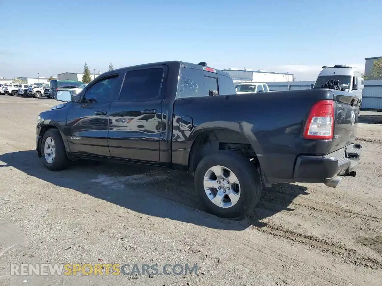 2 Photograph of a damaged car 1C6RREFTXKN642413 RAM 1500 2019