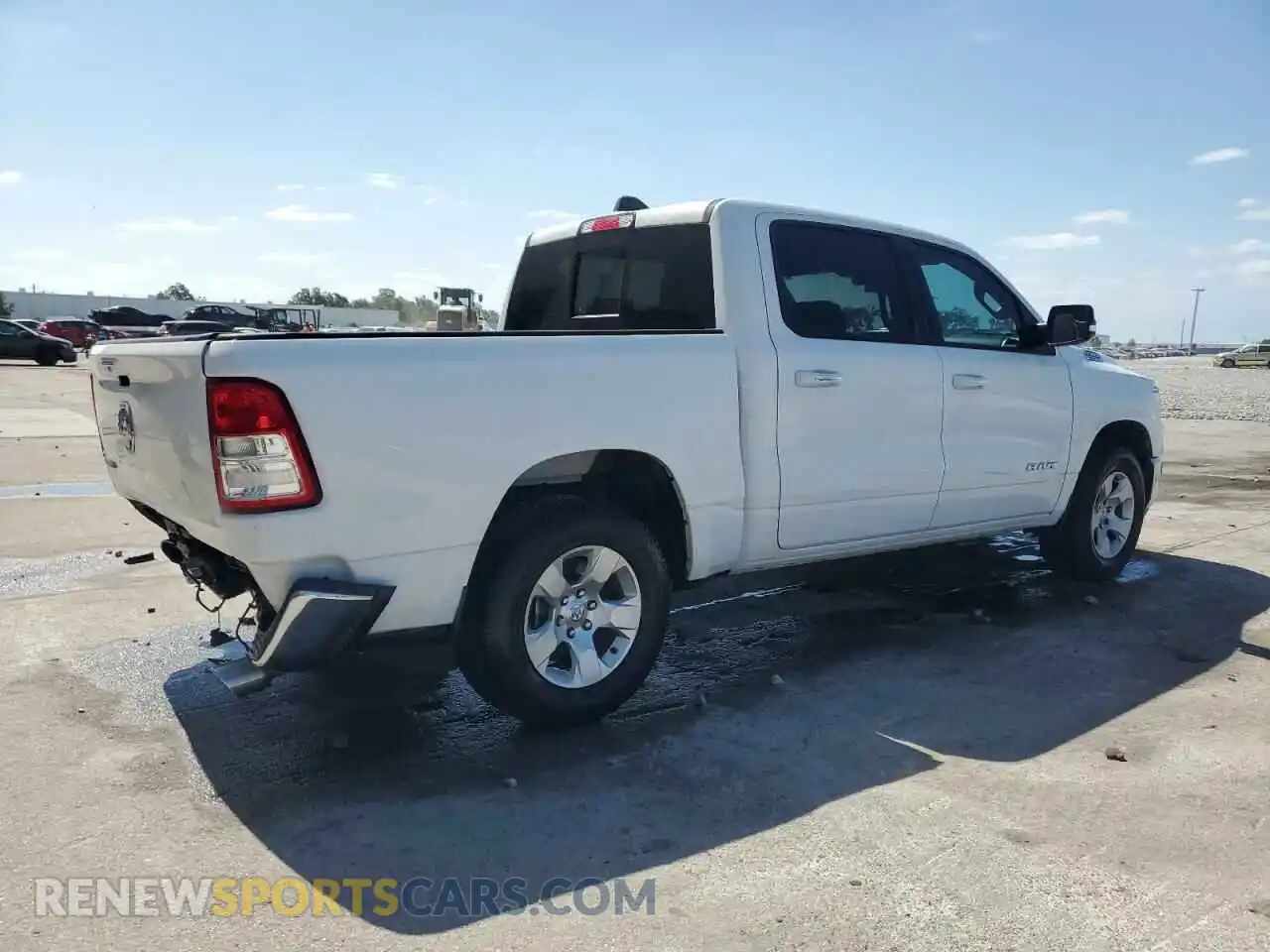 3 Photograph of a damaged car 1C6RREFTXKN650995 RAM 1500 2019