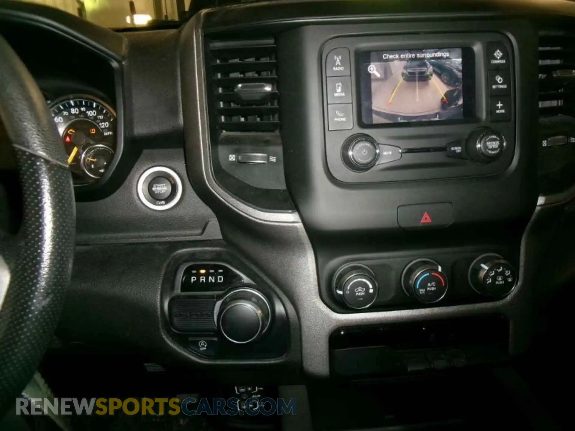 3 Photograph of a damaged car 1C6RREGG8KN858245 RAM 1500 2019