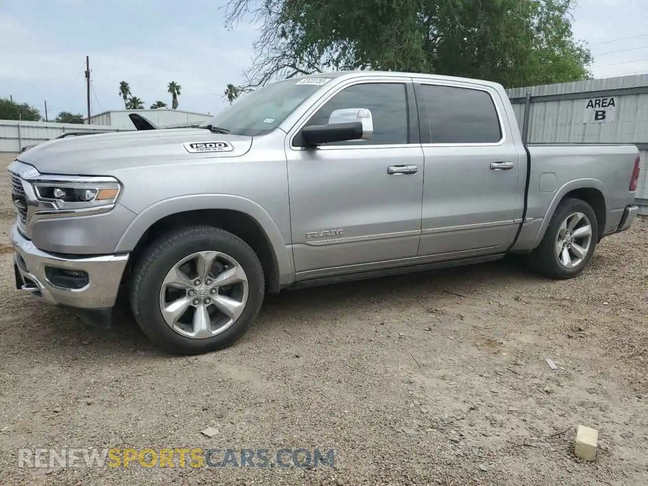 1 Photograph of a damaged car 1C6RREHTXKN502634 RAM 1500 2019
