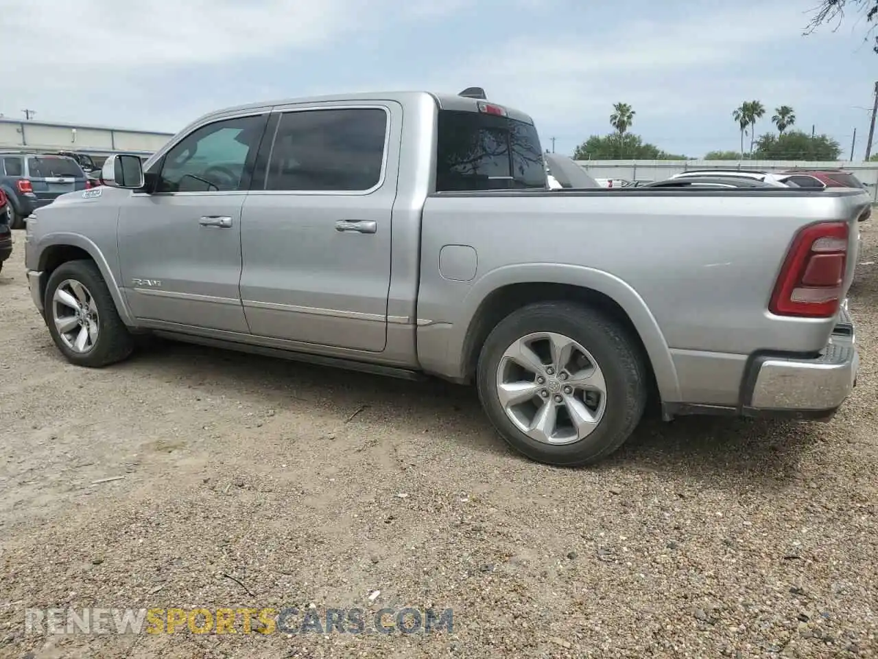 2 Photograph of a damaged car 1C6RREHTXKN502634 RAM 1500 2019