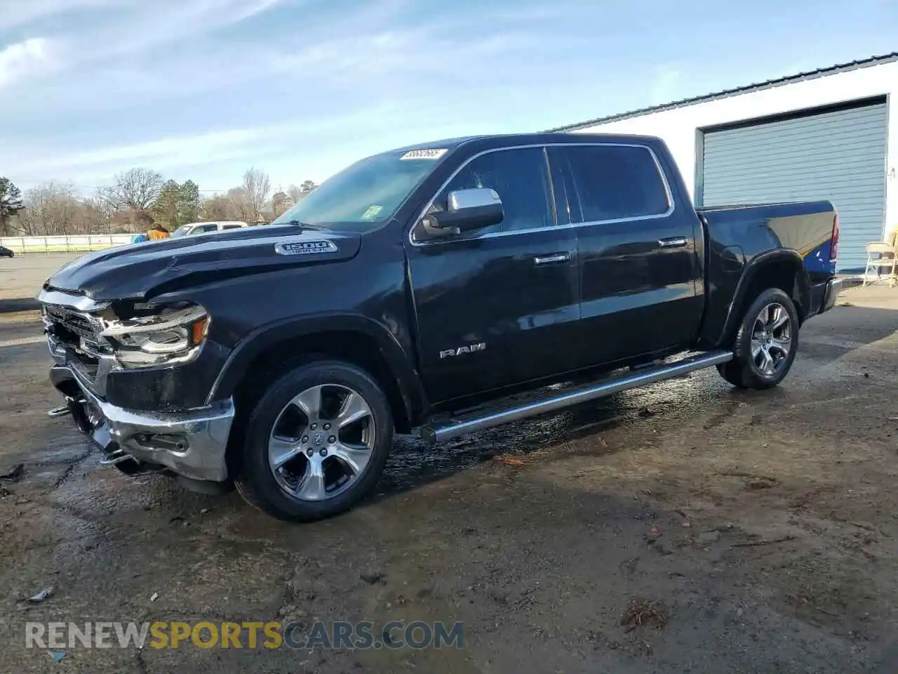 1 Photograph of a damaged car 1C6RREJT2KN502699 RAM 1500 2019