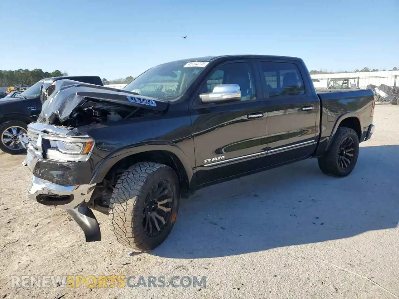 1 Photograph of a damaged car 1C6RREJT2KN641490 RAM 1500 2019