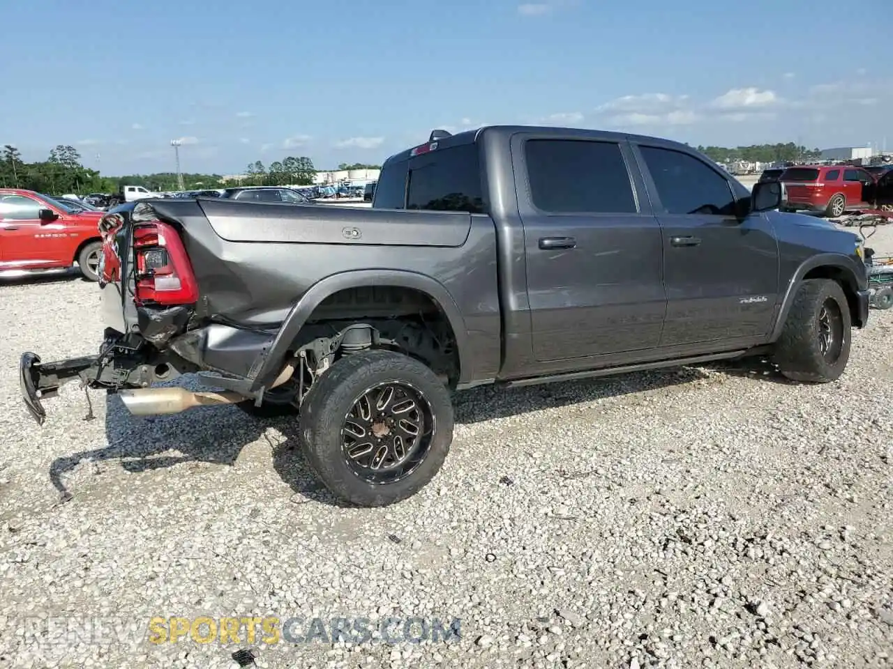 3 Photograph of a damaged car 1C6RREJT2KN792572 RAM 1500 2019