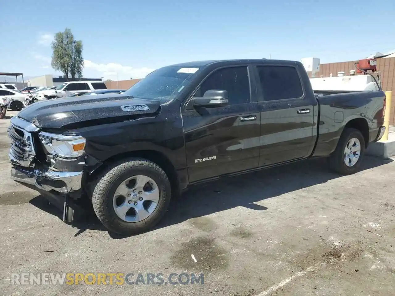 1 Photograph of a damaged car 1C6RREMT4KN894757 RAM 1500 2019