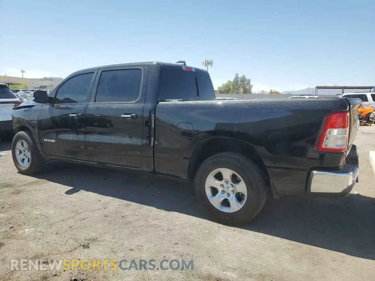 2 Photograph of a damaged car 1C6RREMT4KN894757 RAM 1500 2019