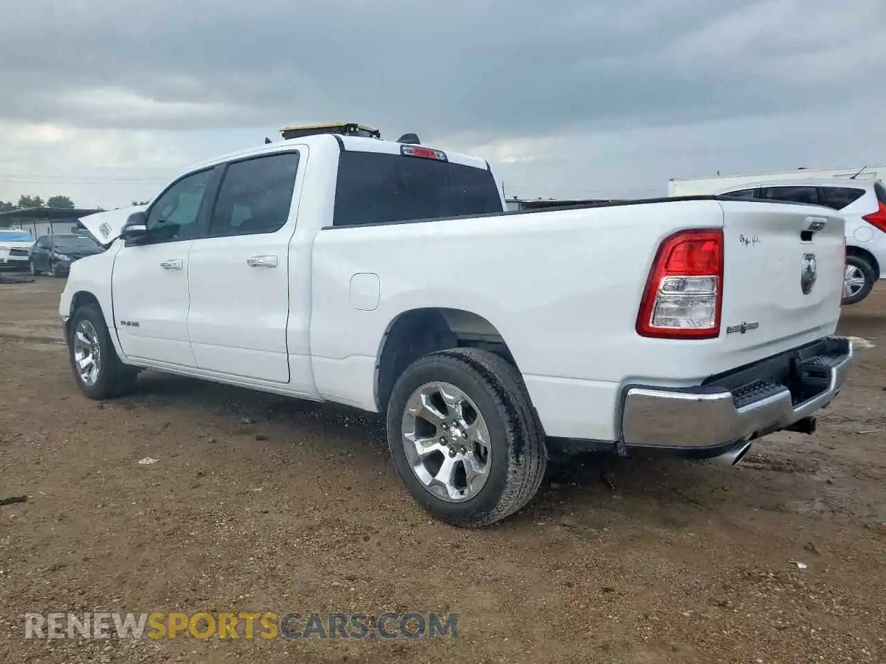2 Photograph of a damaged car 1C6RREMTXKN884475 RAM 1500 2019