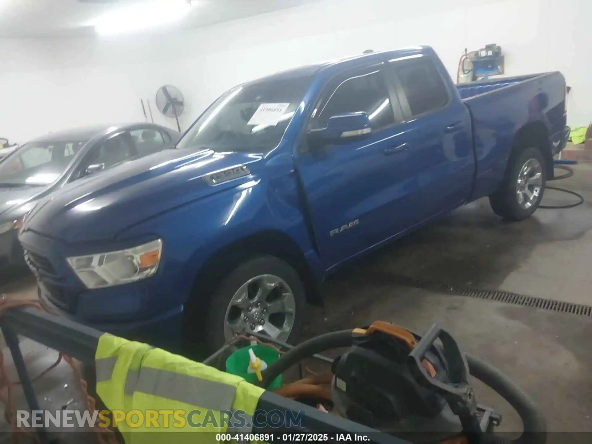 2 Photograph of a damaged car 1C6RRFBG4KN784867 RAM 1500 2019
