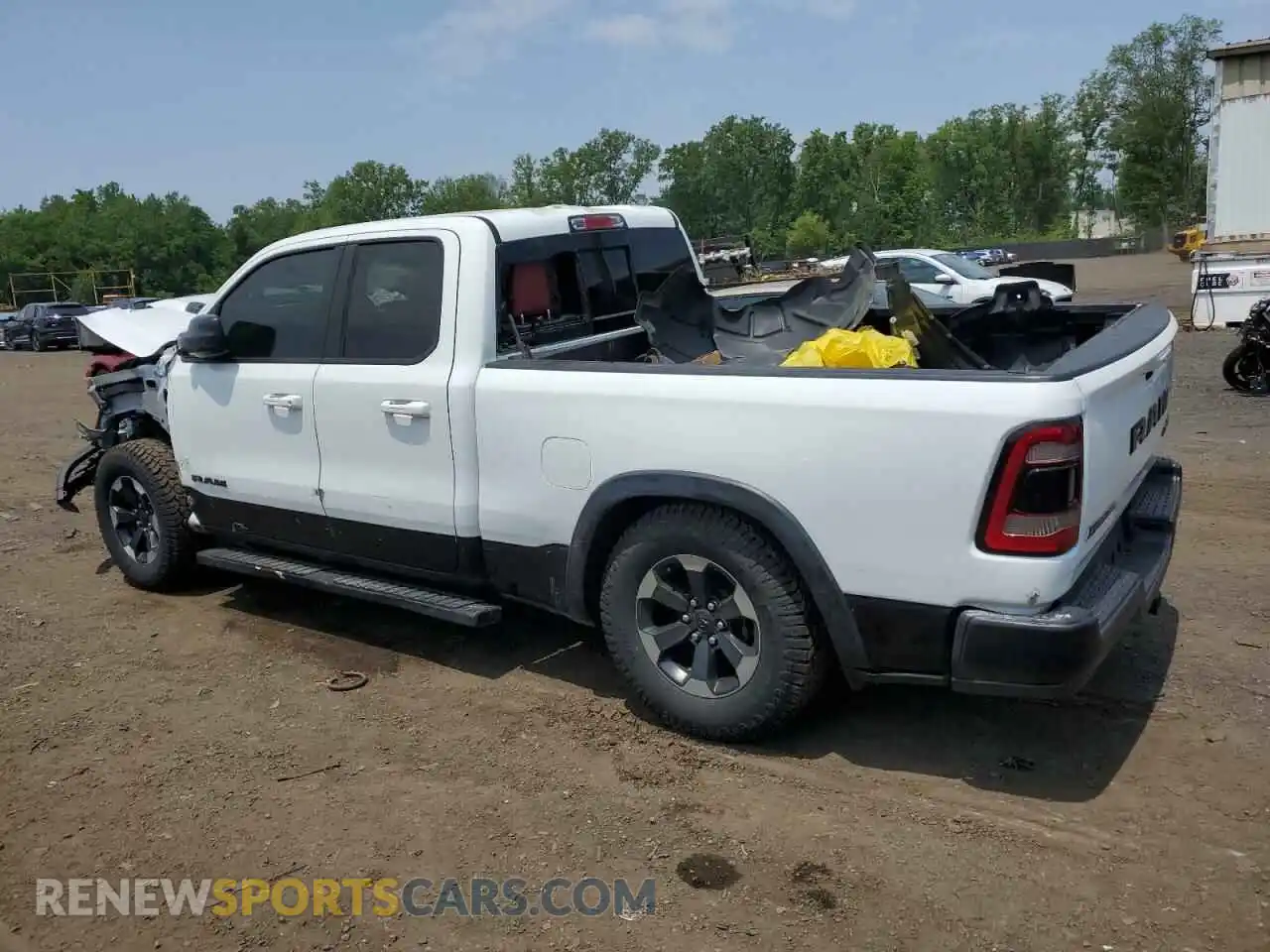2 Photograph of a damaged car 1C6RRFEG6KN841887 RAM 1500 2019