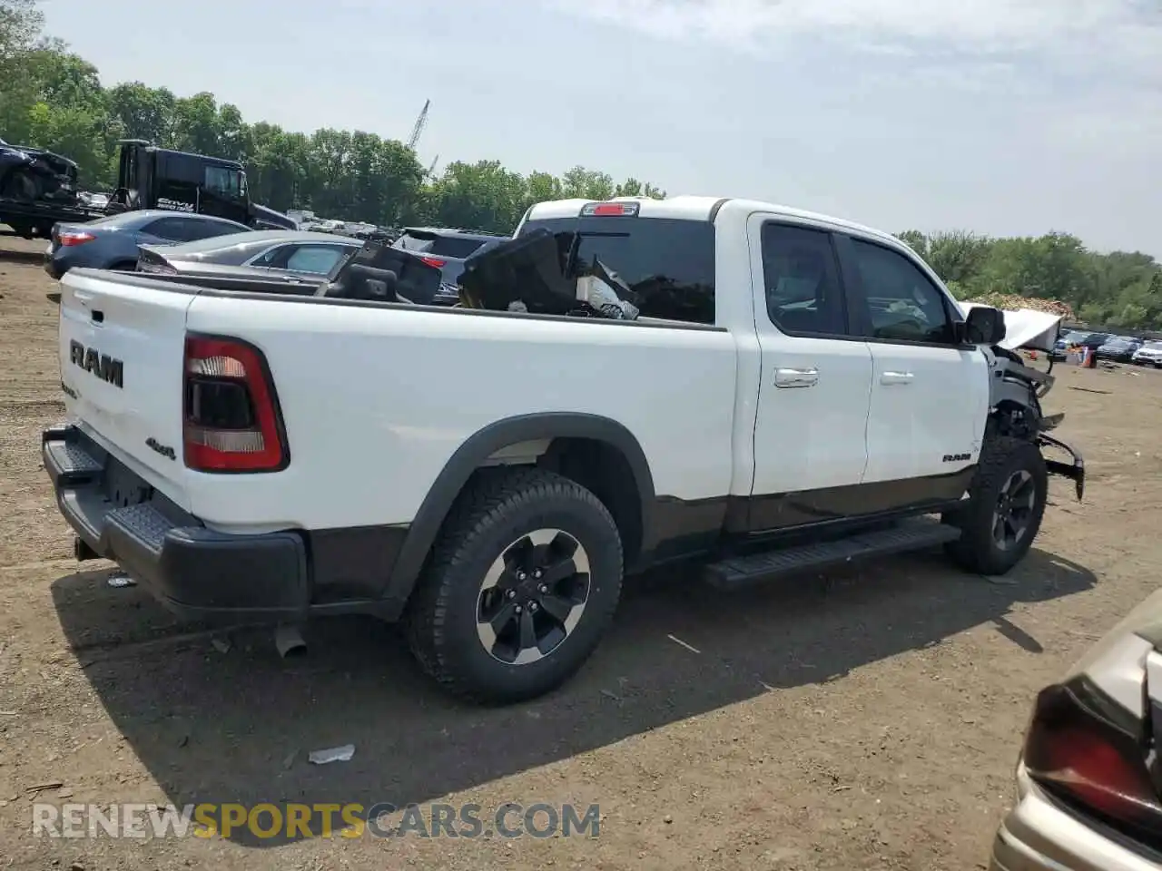 3 Photograph of a damaged car 1C6RRFEG6KN841887 RAM 1500 2019