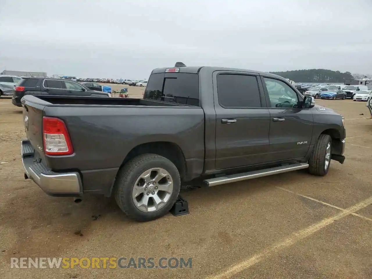 3 Photograph of a damaged car 1C6RRFFG0KN714292 RAM 1500 2019