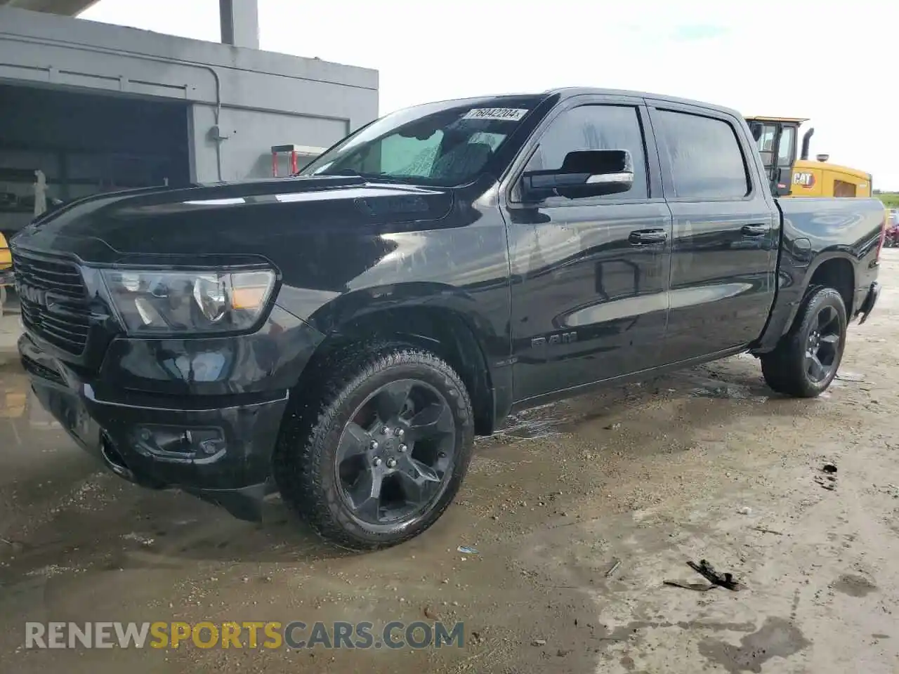 1 Photograph of a damaged car 1C6RRFFG0KN737636 RAM 1500 2019