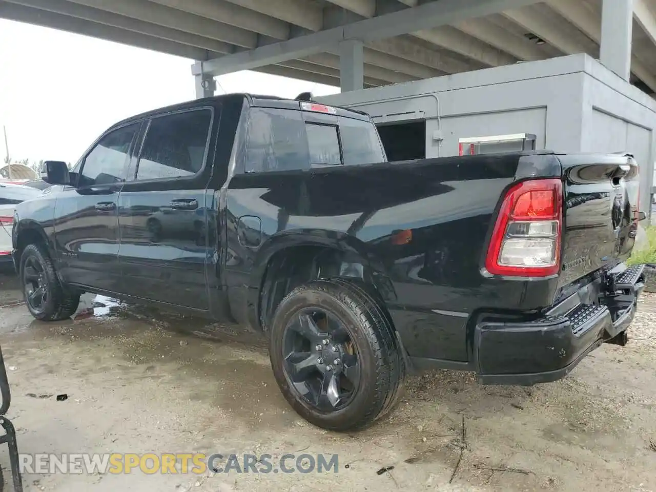 2 Photograph of a damaged car 1C6RRFFG0KN737636 RAM 1500 2019
