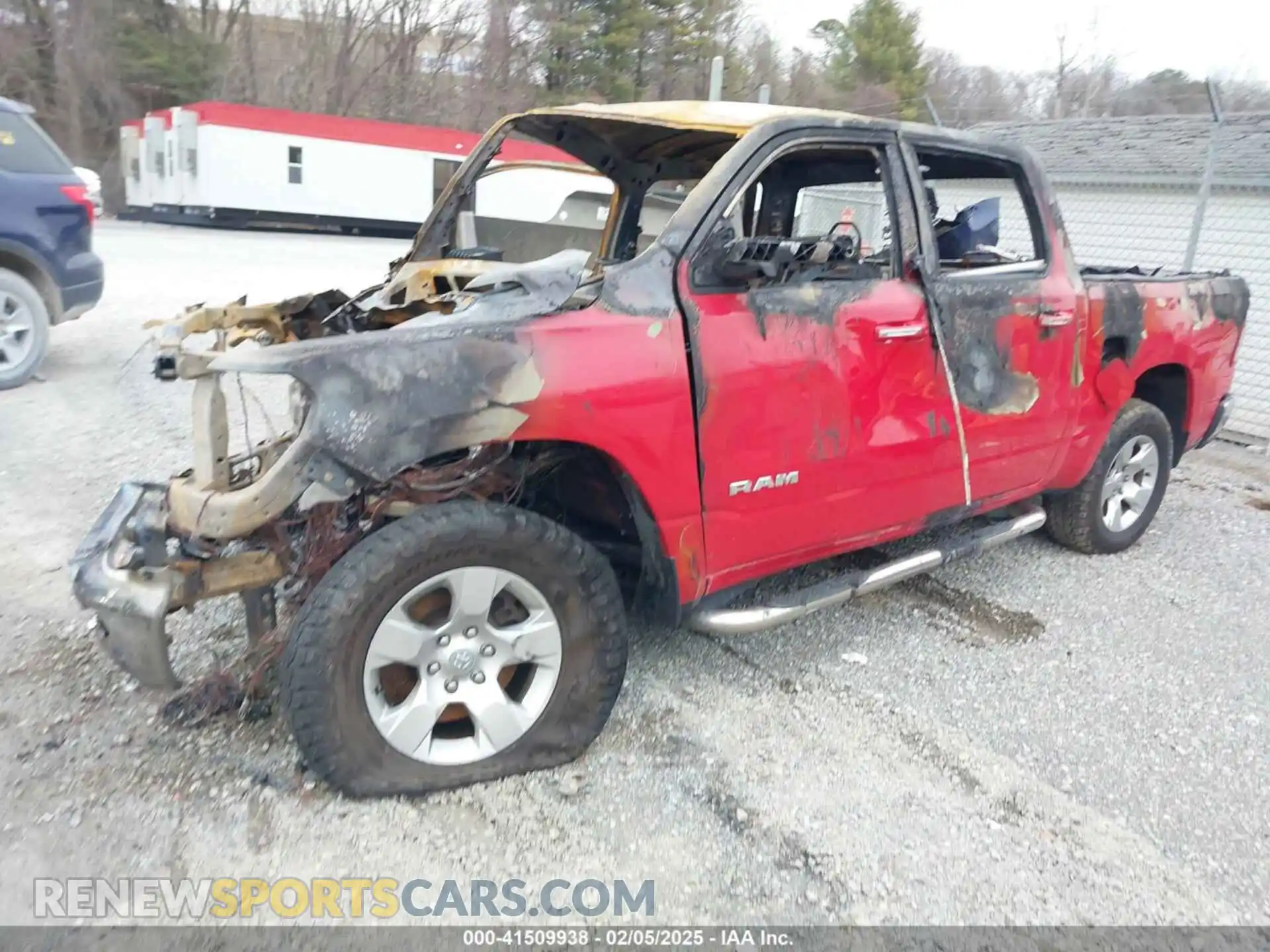 2 Photograph of a damaged car 1C6RRFFG0KN816224 RAM 1500 2019