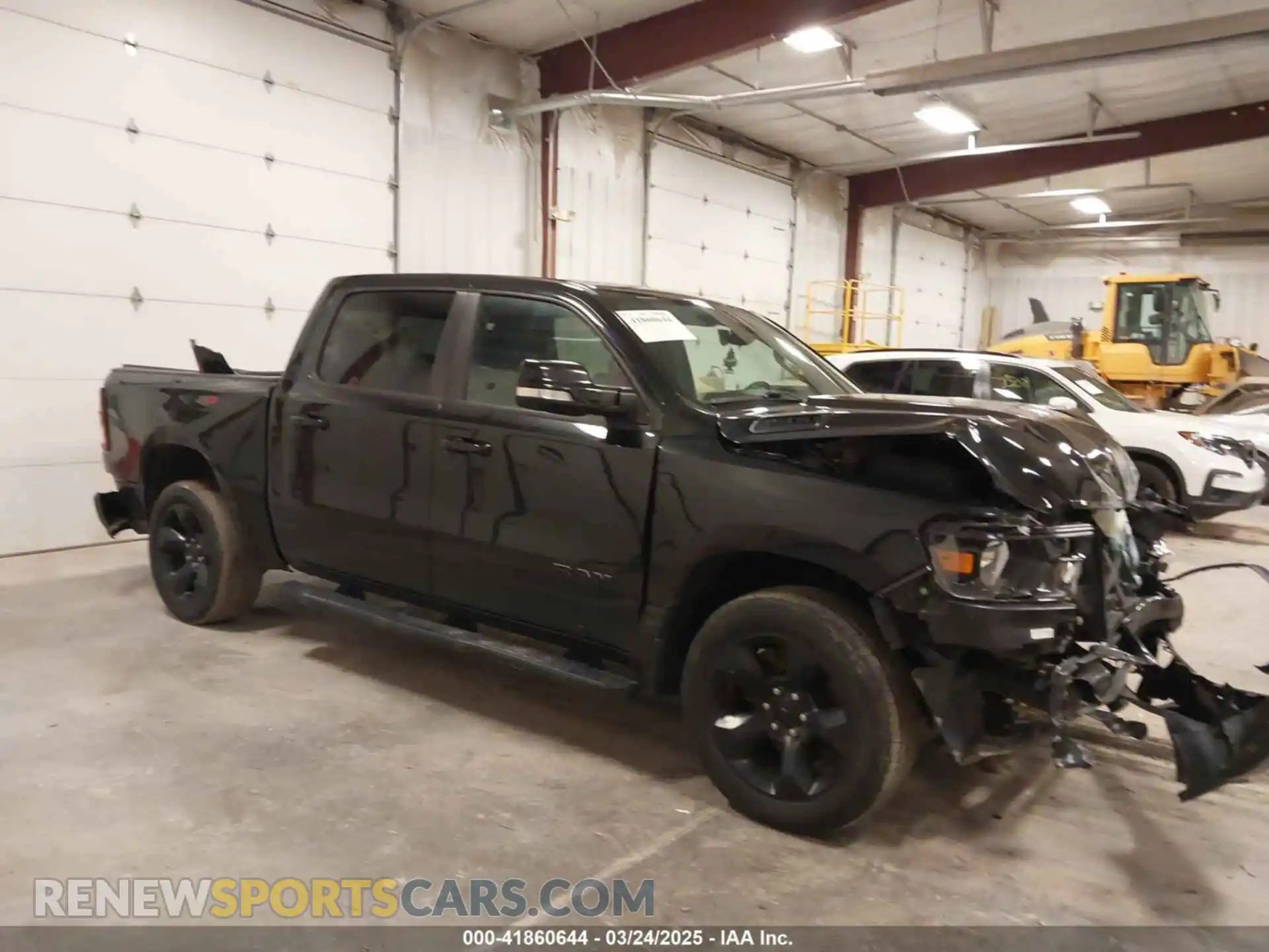 1 Photograph of a damaged car 1C6RRFFG2KN847023 RAM 1500 2019