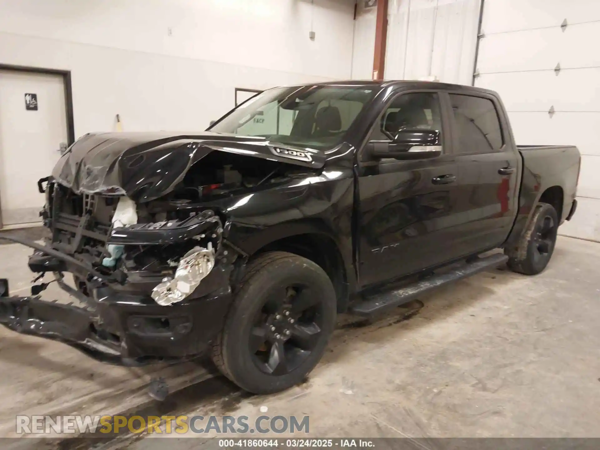 2 Photograph of a damaged car 1C6RRFFG2KN847023 RAM 1500 2019