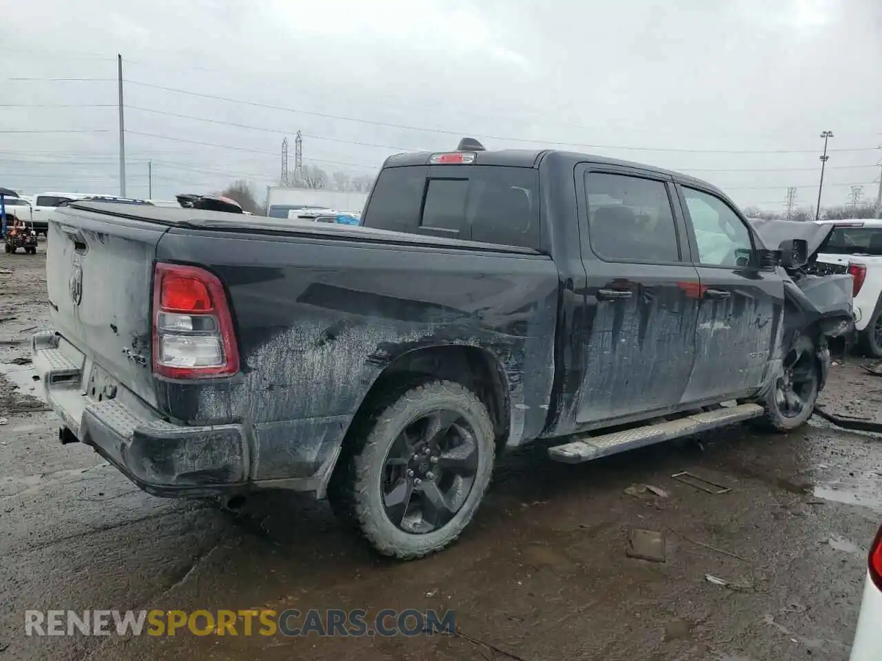 3 Photograph of a damaged car 1C6RRFFG2KN881477 RAM 1500 2019