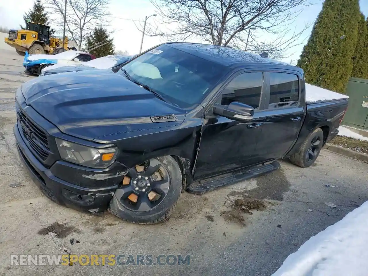 1 Photograph of a damaged car 1C6RRFFG2KN908449 RAM 1500 2019