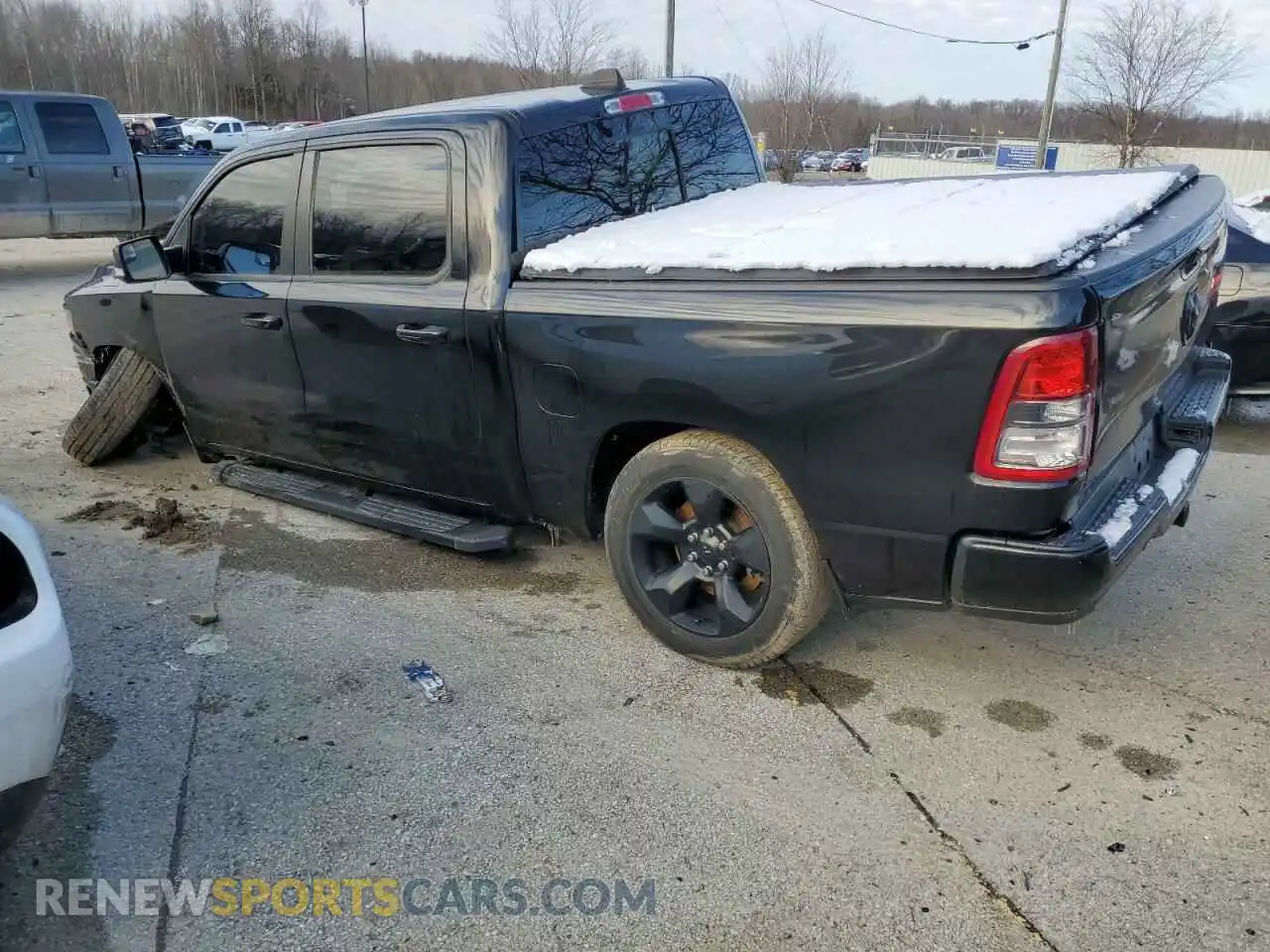 2 Photograph of a damaged car 1C6RRFFG2KN908449 RAM 1500 2019