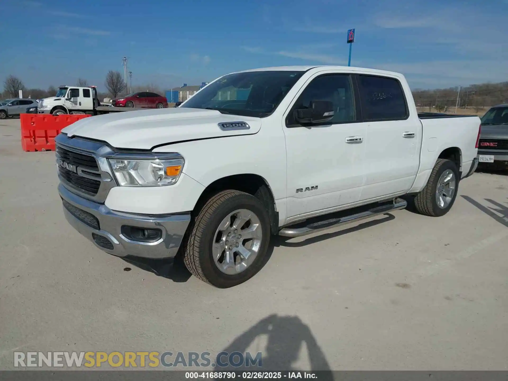 2 Photograph of a damaged car 1C6RRFFG4KN790971 RAM 1500 2019