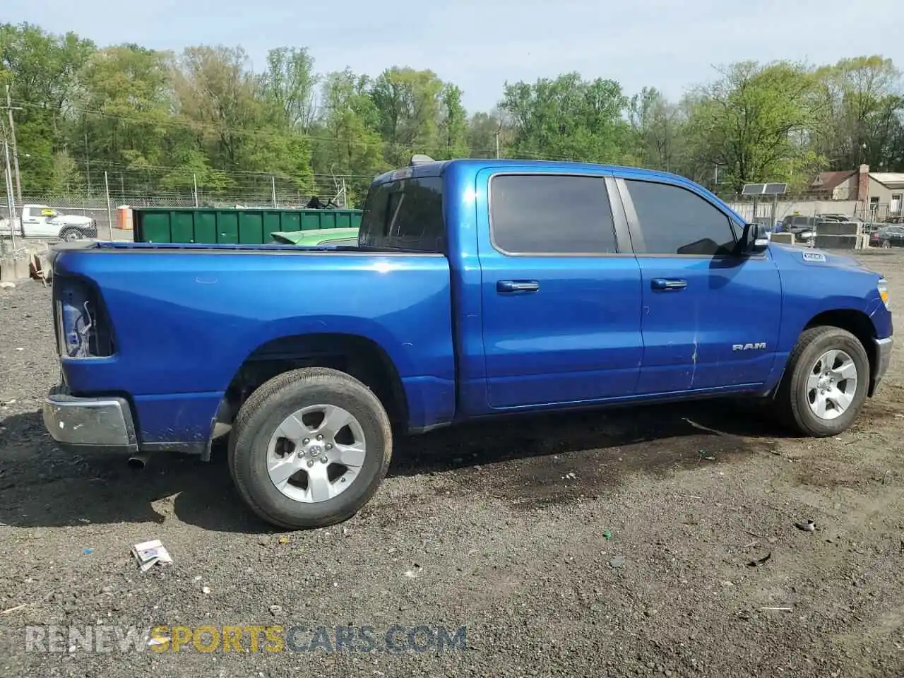 3 Photograph of a damaged car 1C6RRFFG5KN823654 RAM 1500 2019