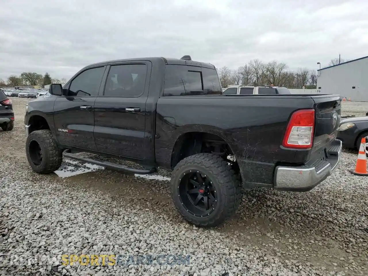 2 Photograph of a damaged car 1C6RRFFG5KN846027 RAM 1500 2019