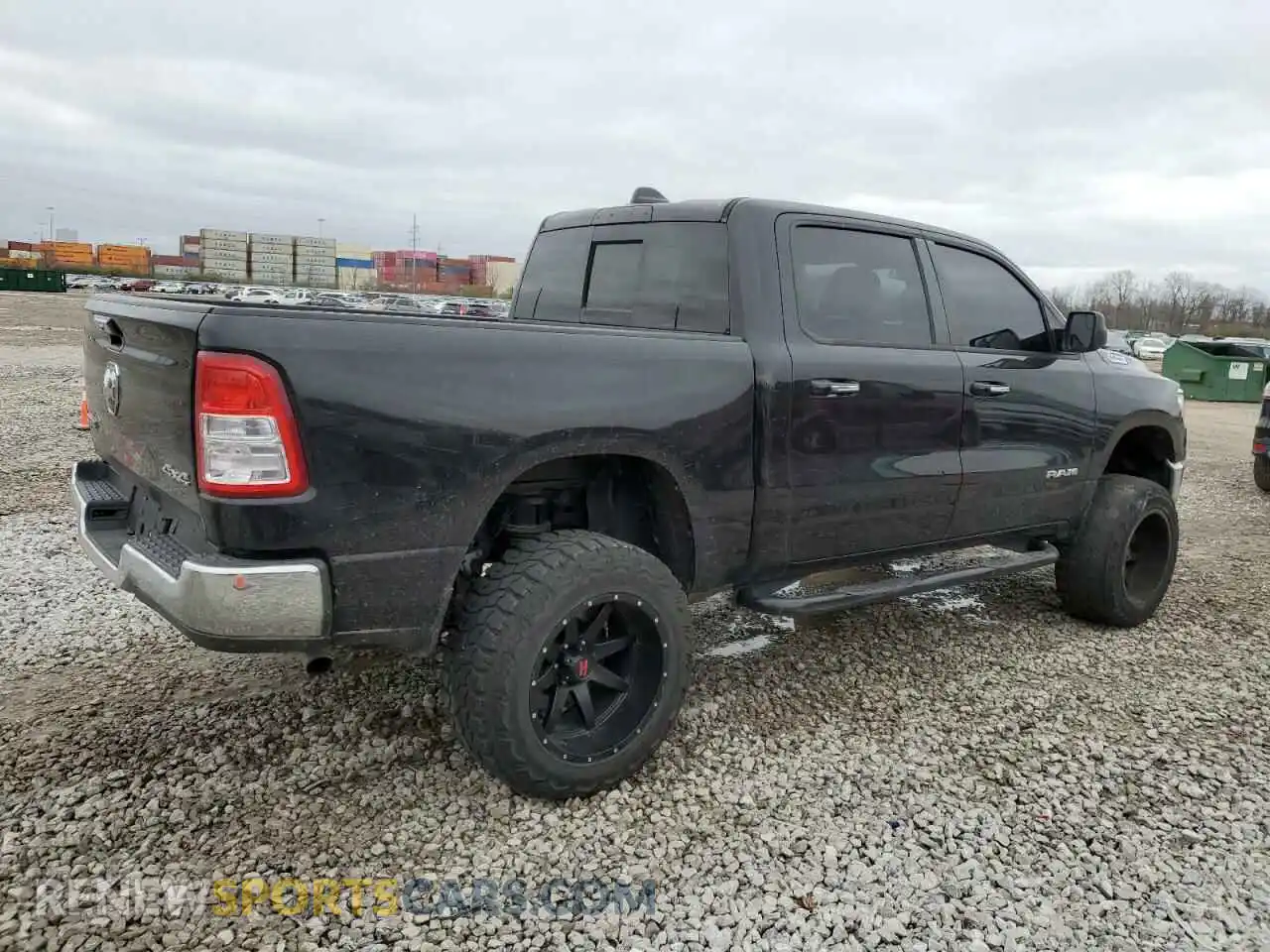 3 Photograph of a damaged car 1C6RRFFG5KN846027 RAM 1500 2019
