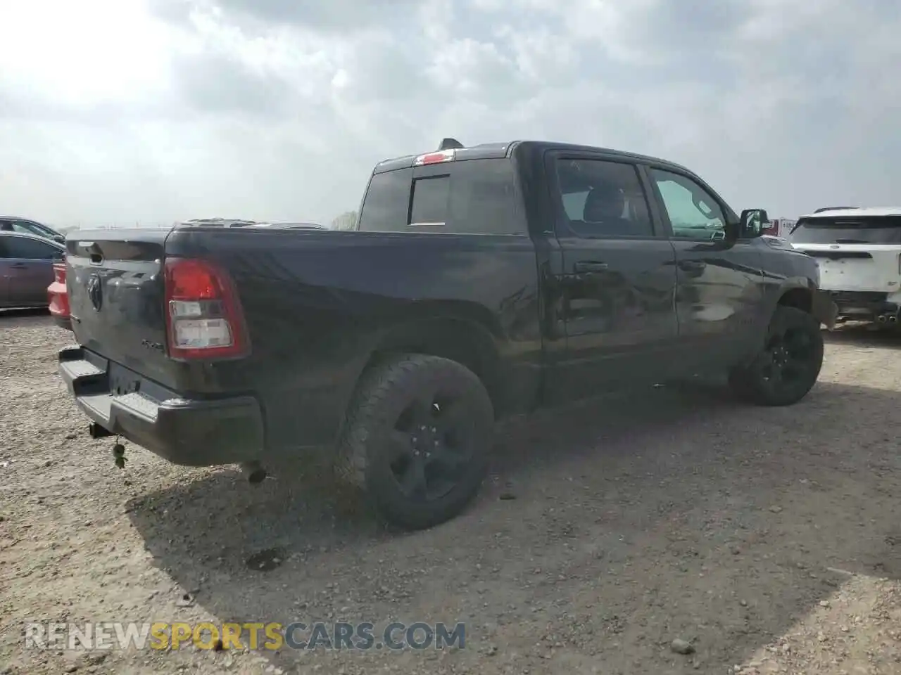 3 Photograph of a damaged car 1C6RRFFG5KN846660 RAM 1500 2019