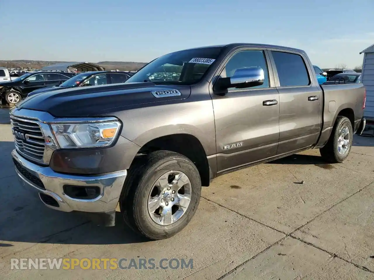 1 Photograph of a damaged car 1C6RRFFG6KN727824 RAM 1500 2019