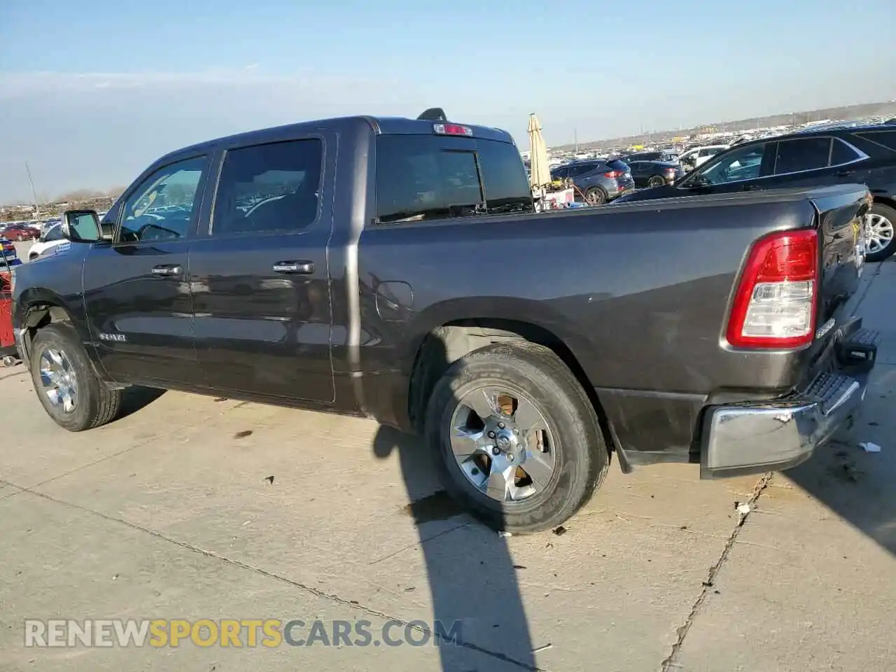 2 Photograph of a damaged car 1C6RRFFG6KN727824 RAM 1500 2019