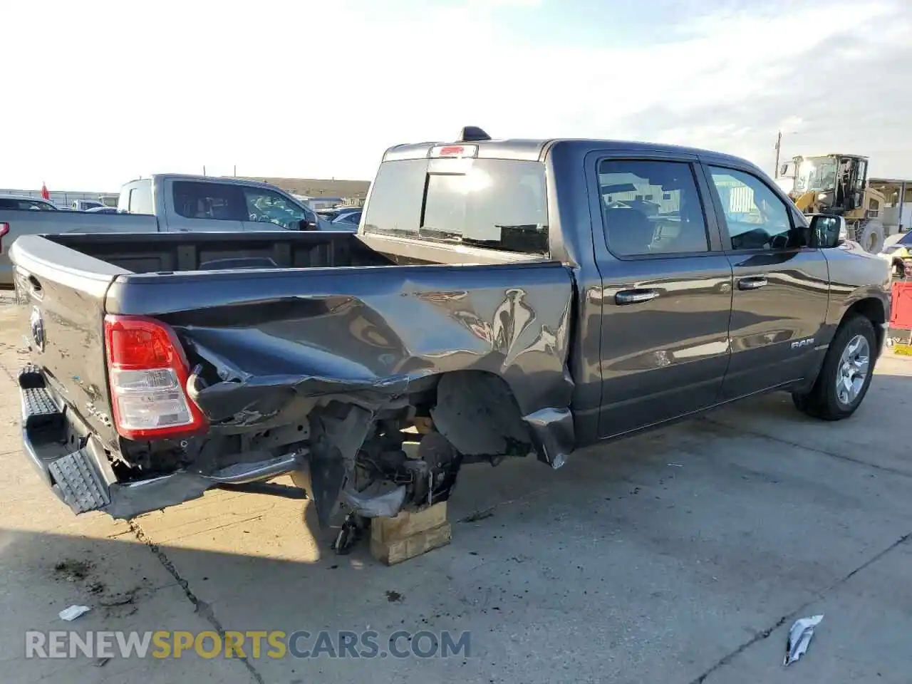 3 Photograph of a damaged car 1C6RRFFG6KN727824 RAM 1500 2019