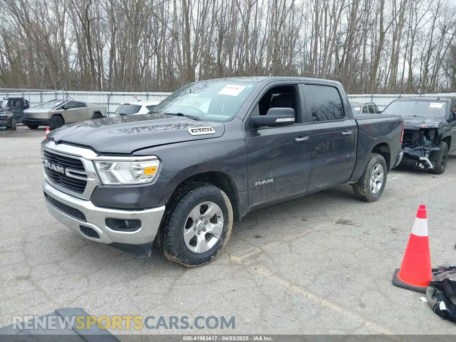 2 Photograph of a damaged car 1C6RRFFG6KN845968 RAM 1500 2019