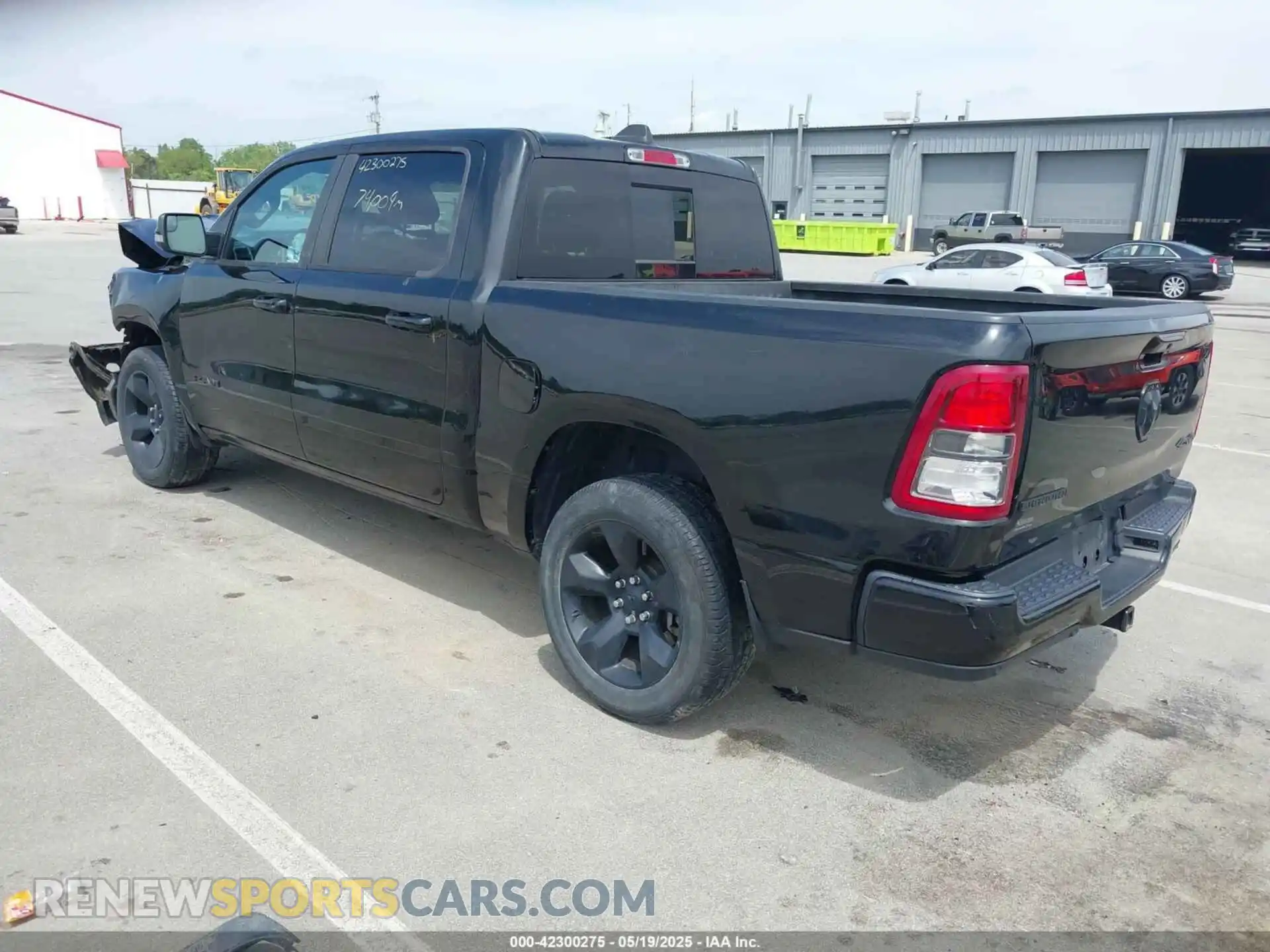 3 Photograph of a damaged car 1C6RRFFG7KN702673 RAM 1500 2019