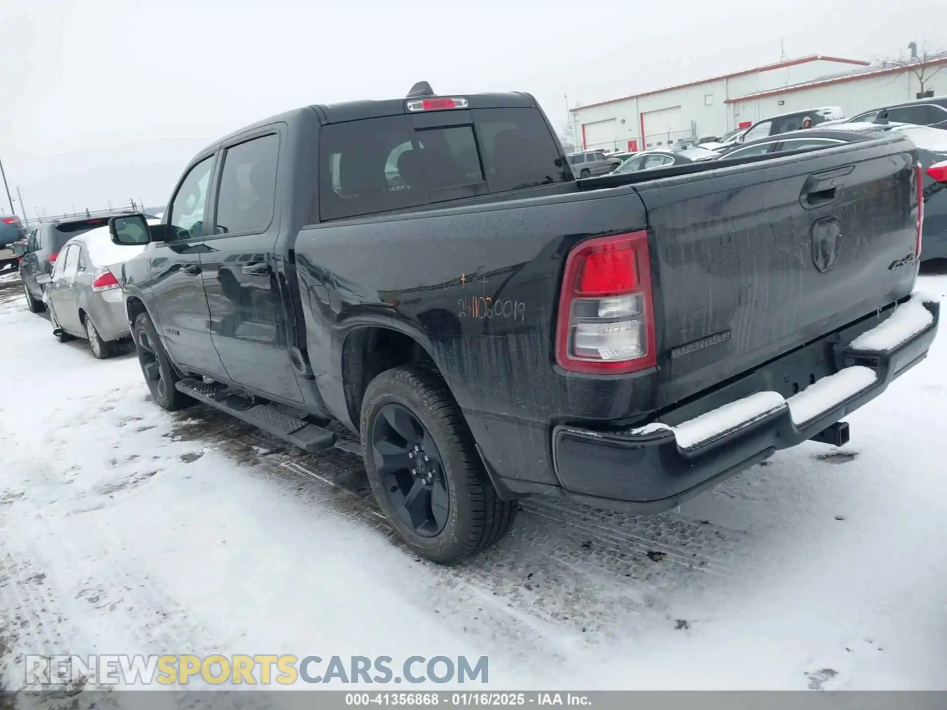 3 Photograph of a damaged car 1C6RRFFG8KN889535 RAM 1500 2019