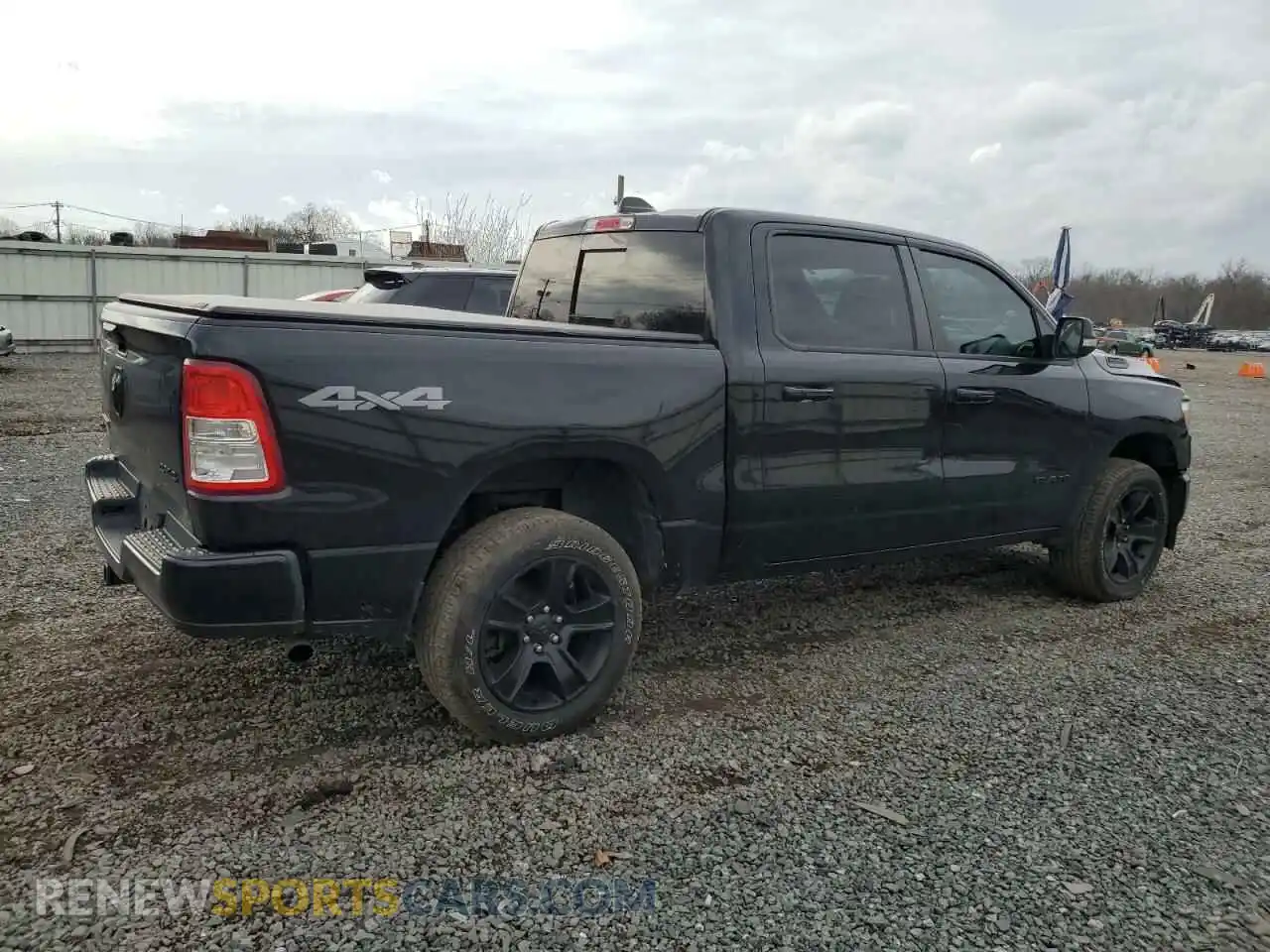3 Photograph of a damaged car 1C6RRFFGXKN760650 RAM 1500 2019