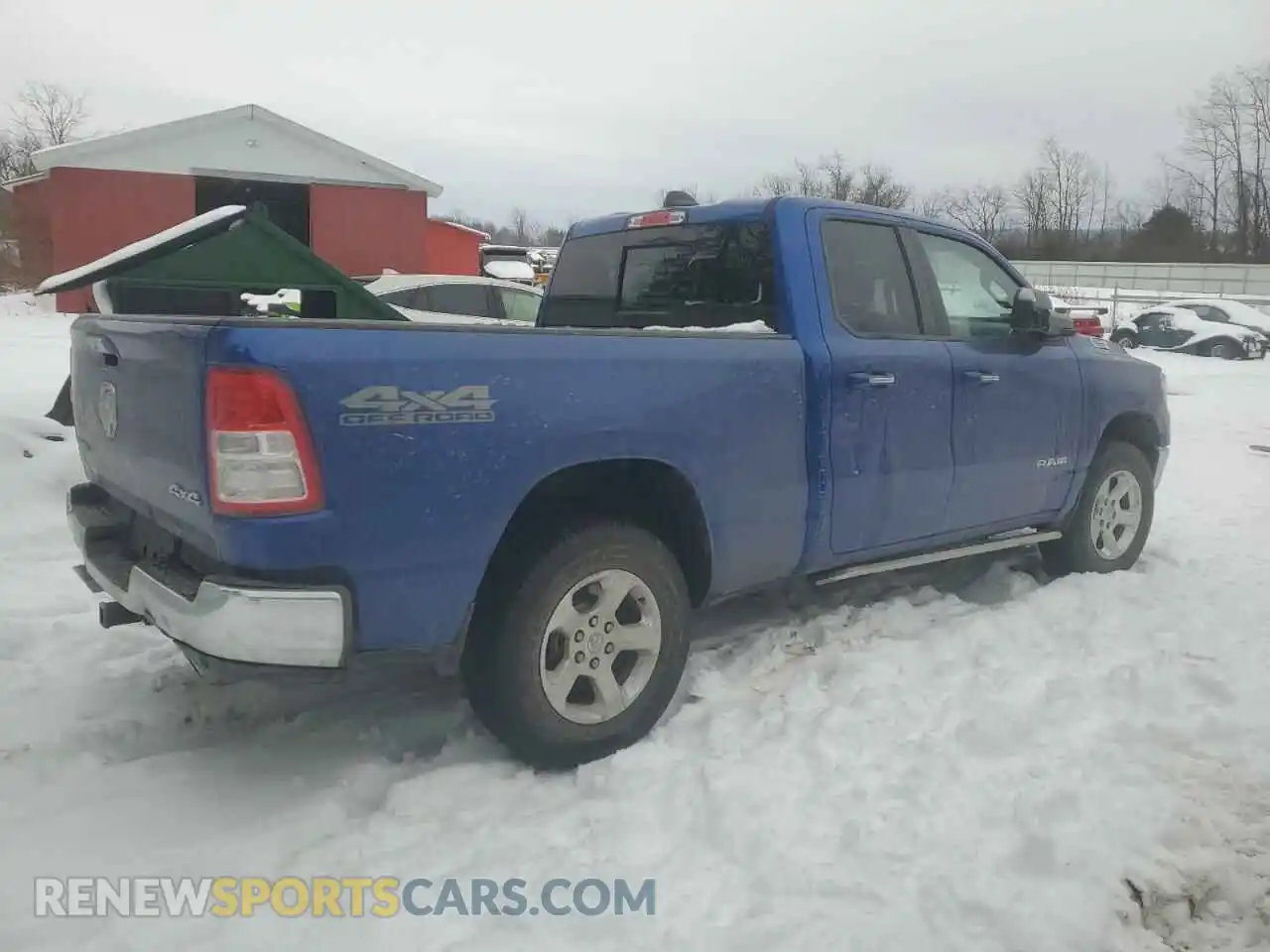 3 Photograph of a damaged car 1C6SRFBT1KN679444 RAM 1500 2019