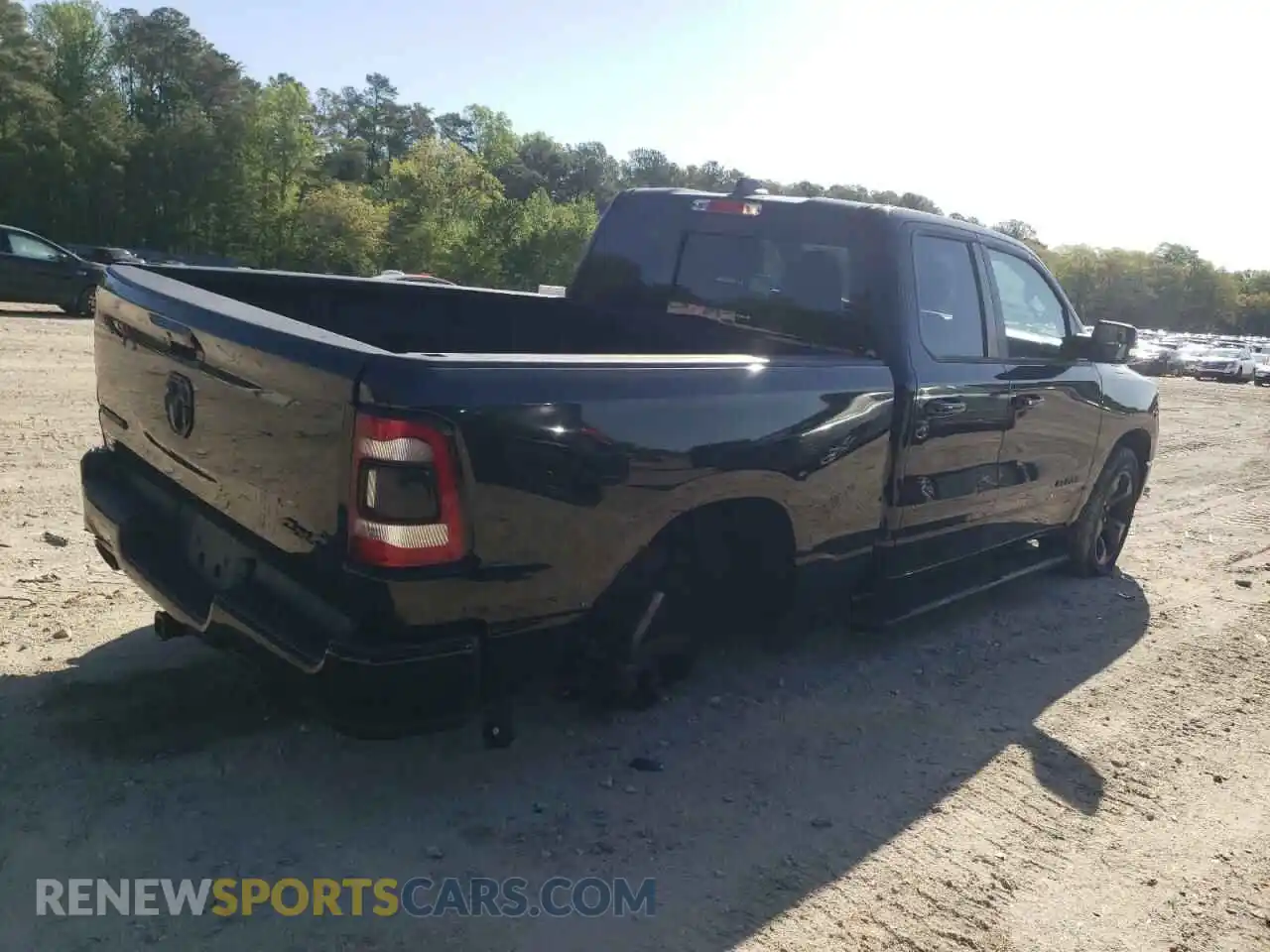 3 Photograph of a damaged car 1C6SRFBT2KN578221 RAM 1500 2019