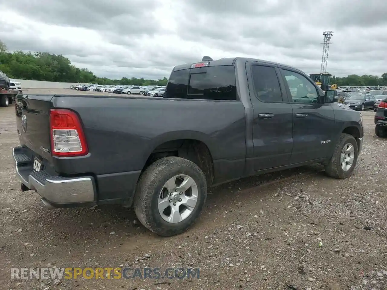 3 Photograph of a damaged car 1C6SRFBT2KN656741 RAM 1500 2019