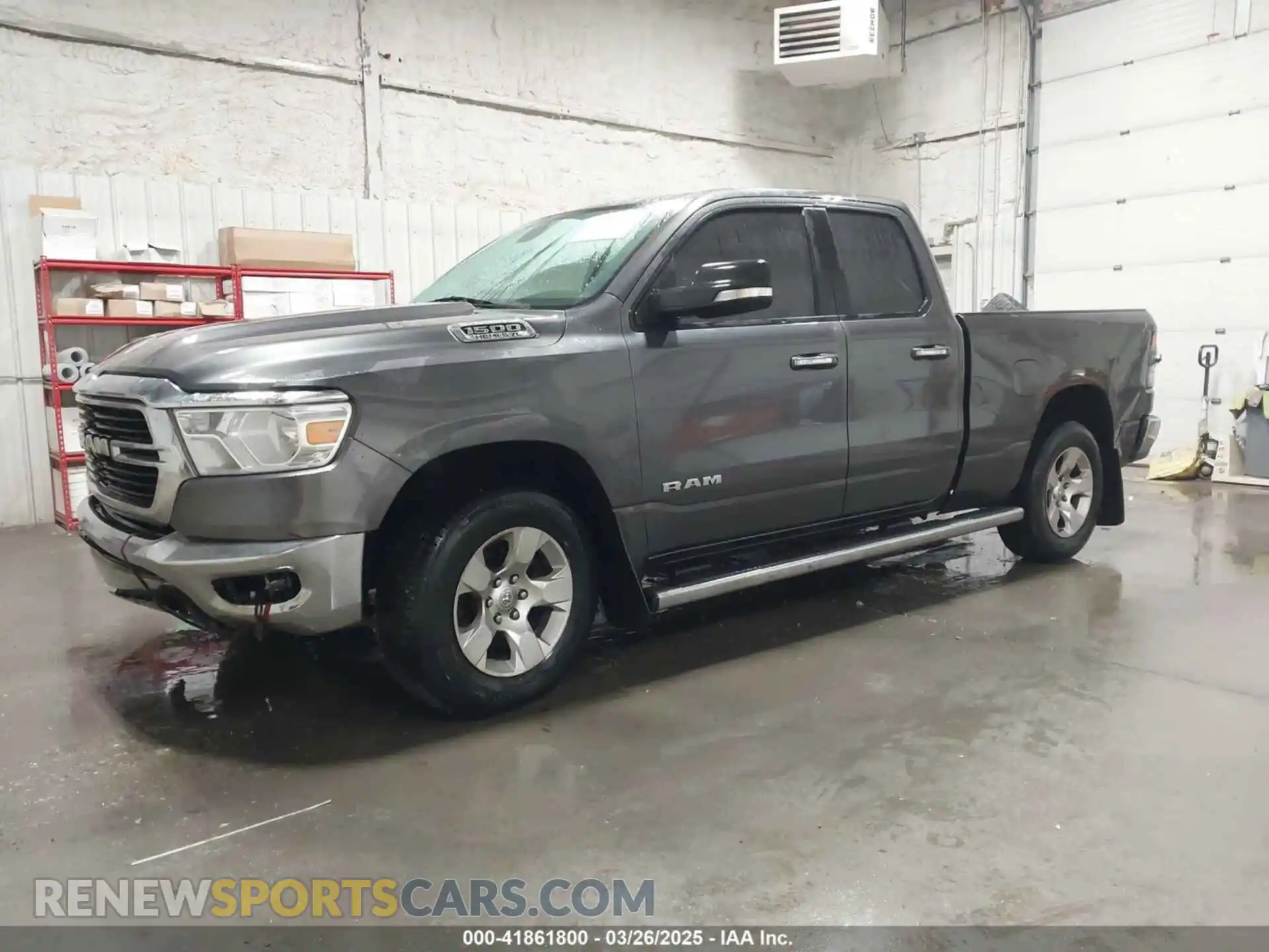 2 Photograph of a damaged car 1C6SRFBT5KN575054 RAM 1500 2019